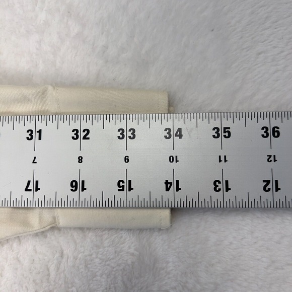 Van Heusen Men's Button Down Shirt 16 1/2 Yellow Regular Fit‎ Long Sleeve - Picture 5 of 5